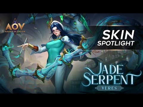 Veres Jade Serpent Skin Spotlight - Garena AOV (Arena of Valor)