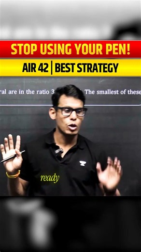 The "No-Pen" Strategy to Solve Math 10x Faster! 🤯 | AIR 42 PJ Sir #IITJEE #PrashantJain #PJSir #JEE