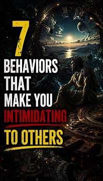7 Behaviors That Silently Command Respect | 7 Behaviors that make you intimidating to others