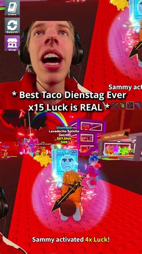 The best admin event that ever happened to me in Roblox: Steal a Brainrot #shorts #roblox