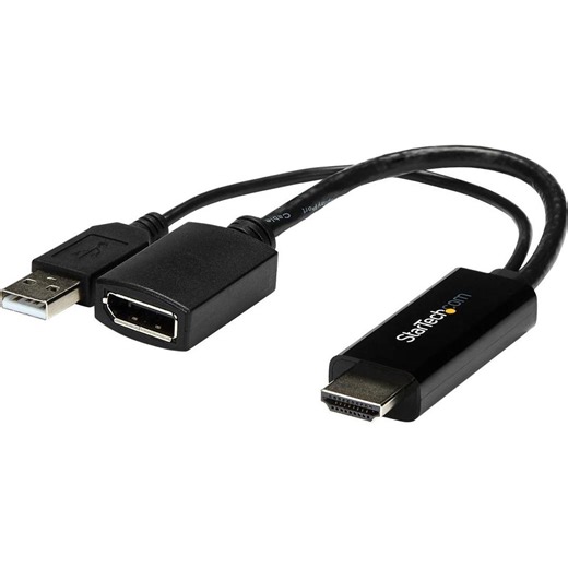 StarTech HDMI TO DP 1.2 ADAPTER - 4K (USB, 25.50 cm)