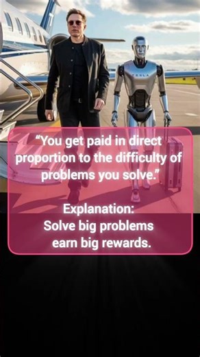 You are paid for the problems you solve, not the hours you work.