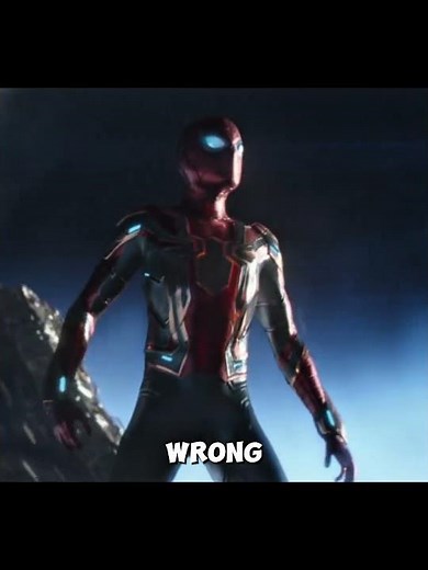 Why Spider-Man Took Longer to Turn Into Dust in Avengers Infinity War #marvel #avengers