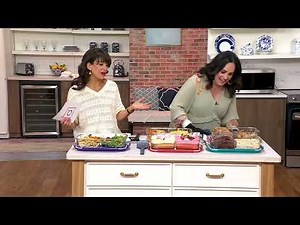 LocknLock 9x13 Divided Glass Baker w/ Locking Lid on QVC