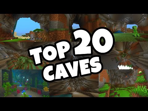 TOP 20 BEST CAVE SEEDS For Minecraft 1.16 Bedrock Edition! (PE, Xbox, PS4, Switch & W10)