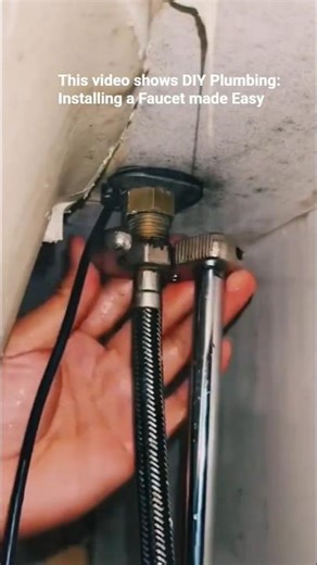 Genius Plumbing Hack for Tight Spaces 🤯