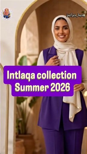 انطلاقة كولكشن Intlaqa collection صيف ٢٠٢٦ من دينا ديزاينز