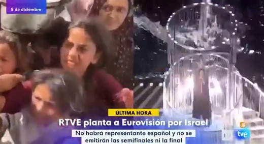 Skandal trese Pesmu Evrovizije: Izraelka peva, a na televiziji namerno pustili horor scene iz Gaze (Video)