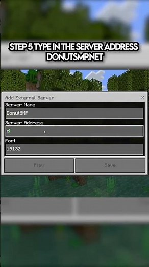 How To Join Donut Smp #minecraft