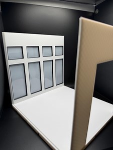 Modular 1:12 Scale Dollhouse Kit – Customizable Floor & Wall Tiles | Miniature House Building Set, Dovetail Connectors | DIY Dollhouse Rooms - Etsy