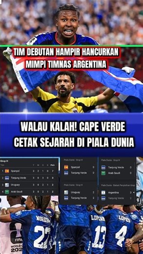 Even in Defeat to Argentina! Cape Verde Makes History at the 2026 World Cup