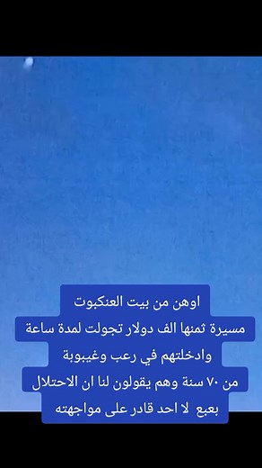 بيت العنكبوت: مسيرة الرعب والفزع