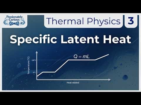 IB Physics - Thermal Physics - 3 - Specific Latent Heat (2025 Curriculum)