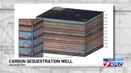Louisiana approves first carbon capture storage well near Hackberry