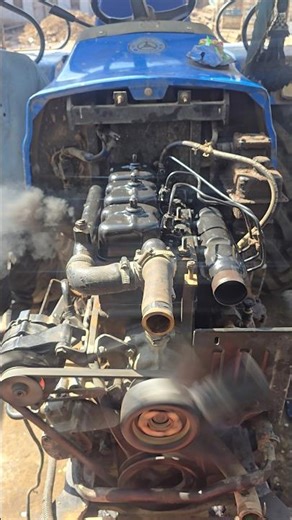 Engine start after restore tractor engine !