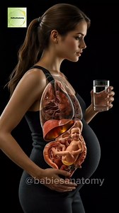 Don’t Skip Water: Why Hydration Matters in Pregnancy Staying hydrated supports your baby’s growth, your energy, and your overall health. A simple glass of water can make a big difference during pregnancy. #pregnancyhealth #DrinkWater #water #PrenatalCare #BabyAnatomy #HealthyPregnancy #MomToBe #PregnancyTips | BabiesAnatomy
