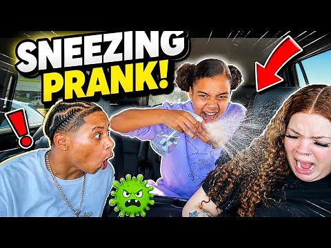 SNEEZING ON MY MAMA PRANK *MUST WATCH*!!