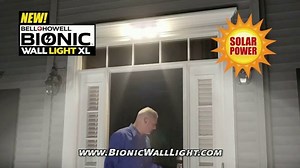Bell Howell Bionic Wall Light XL TV Spot, 'Darkness to Daylight: $29.99'