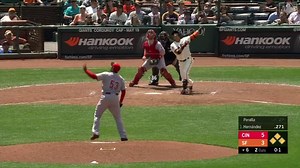 Gennett's clutch running grab