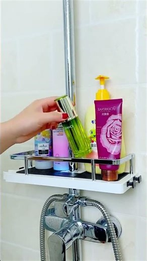 Transform Your Shower! Easy Shower Caddy Install | Bathroom Storage