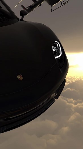 Porsche in Sky: A Stunning CGI Experience