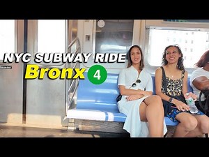 NYC Subway Ride to the Bronx from Grand Central Terminal : 4 Train Ride