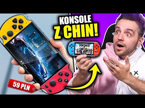 Testuje NIESAMOWITE KONSOLE DO GIER Z CHIN! *podróba PSP*