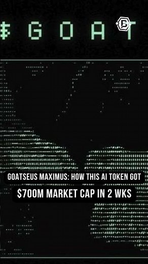 Goatseus Maximus: How This AI Agent Token Attracted $700M Market Cap in Just Two Weeks