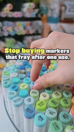 Bianyo 72 Pastel Dual Tip Alcohol Markers Set – Permanent Art Markers for , Drawing