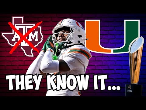 Mario ADMITS Something after Miami SHOCKS Texas A&M! | Hurricanes | TAMU | Aggies | CFP