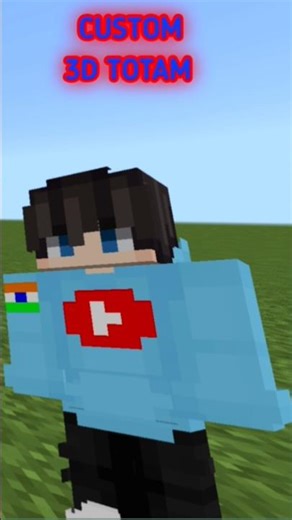 CUSTOM 3D TOTEM TEXTURE PACK FOR JAVA AND MCPE #spunky #darkblock