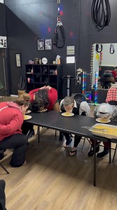 🍝 Spaghetti Eating Contest! 🇮🇹 It got messy, it got competitive, and it got very Italian. And the winner is… 🥁 [Mina]! 🎉 They came, they slurped, they conquered! 💋 #SopranosParty #SpaghettiShowdown #MinaTurns32 #BadaBingBirthday | Maryann Collier
