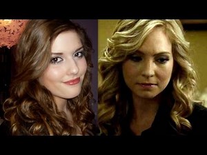The Vampire Diaries Series: Caroline Forbes inspired Hair and Makeup Tutorial