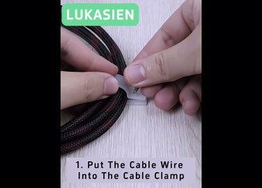 300PCS White Cable Clamps Assortment Kit, Nylon Plastic R-Type 6 Sizes 3/16'' 1/4'' 3/8'' 1/2'' 3/4'' 1'' Cable Mounting Wire Clips Fastener with M4 Screws for Wire Management