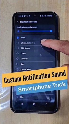 How to set Custom Notification Sound on our Smartphones
