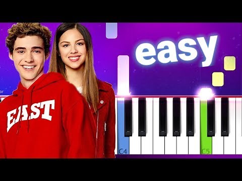 Joshua Bassett - I Think I Kinda, You Know 100% EASY PIANO TUTORIAL