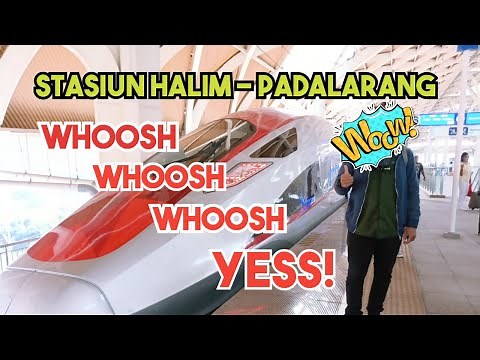 Cara Naik Kereta Whoosh Kereta Cepat KCIC dari Stasiun Halim Jakarta ke Padalarang Bandung