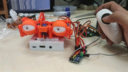 基于Arduino的动态眼睛机制