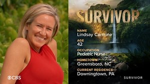 Meet Lindsay, a pediatric nurse who thrives in chaos and believes that will get her far in the game.🌀 | Survivor