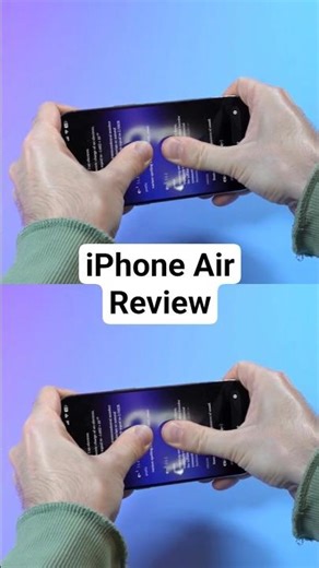 iPhone Air review after 7 days #shorts