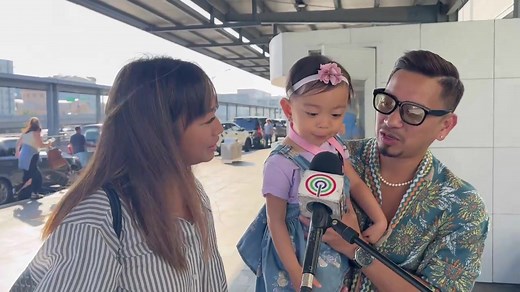 WATCH: Jhong Hilario’s daughter Sarina Hilario says “thank you” in various languages. | via Ganiel Krishnan, ABS-CBN News | ABS-CBN News