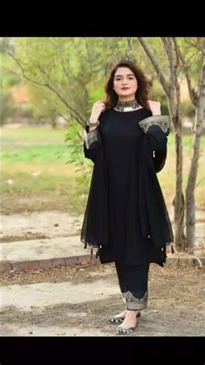 black dress design for girls in Eid special new style ✨🖤🖤🖤🖤✨# subscribe my YouTube channel plz