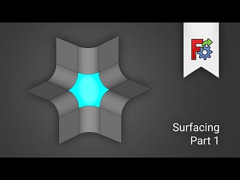 [FreeCAD] Surfacing Tutorial (Surface WB & Curves WB) Part 1: Introduction