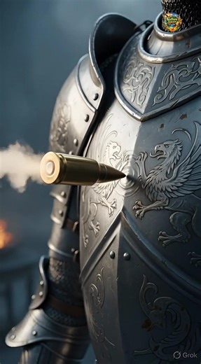 Can Ancient Armor Stop a Bullet? 😳 #facts #shorts #history