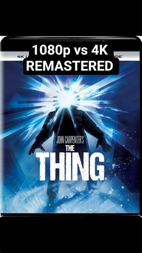 The Thing 1982 (1080p vs 4K) #movie #matrix9 #4k #remastered #vs #thething #youtube #youtubeshorts