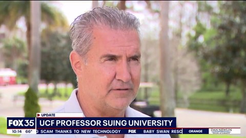 UCF professor files lawsuit against Florida university; defends his controversial tweets