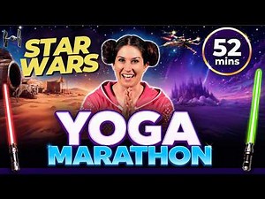 Star Wars Yoga Marathon 🌟 | Cosmic Kids Yoga
