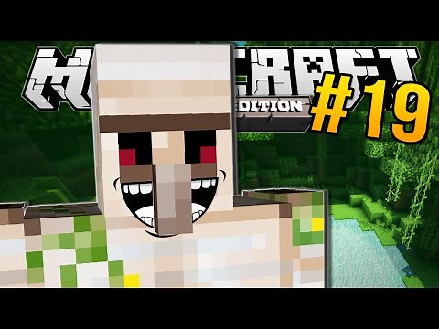 Minecraft Pocket Edition | CREATING A GOLEM!! | #19