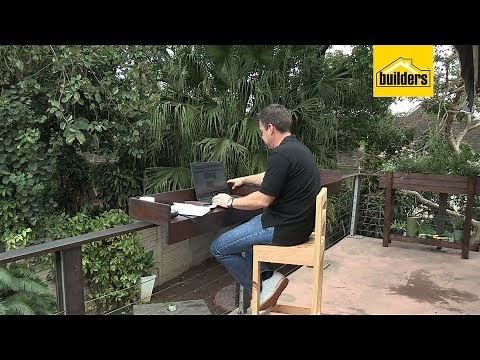 How to Make a Balcony Railing Bar Table