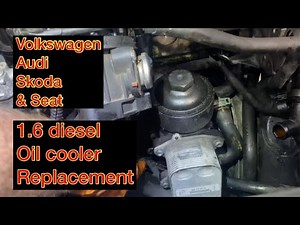 Vw/Audi & Skoda oil cooler replacement